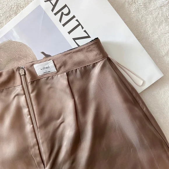 ARITZIA Wilfred Classic Wool A-line Mini Skirt - Picture 8 of 8